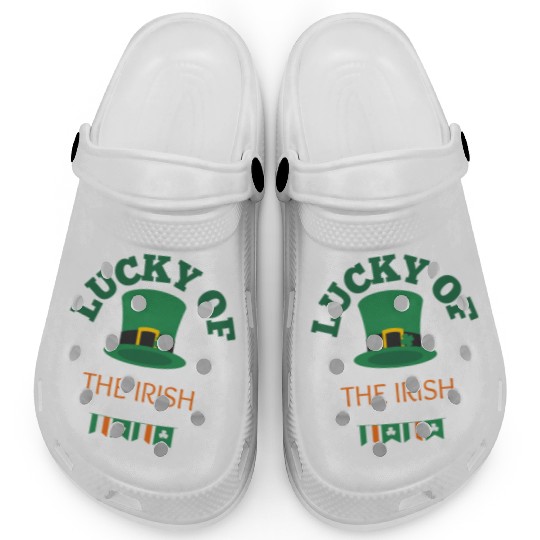 luck of the irish , St Patrick day Clogs