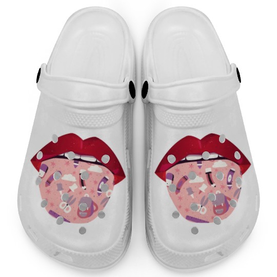 Daycare Teacher Lips Clogs