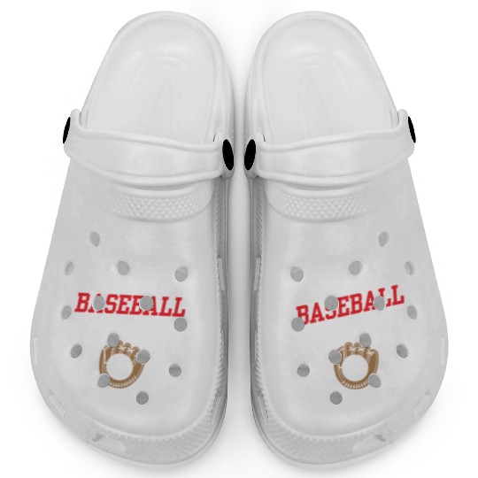 Listen To The Baseball Pitcher Player Hobby Clogs