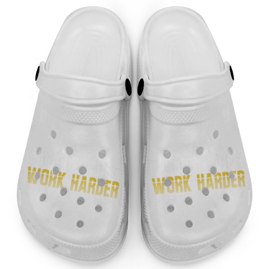 Nobody Cares Work Harder Clogs