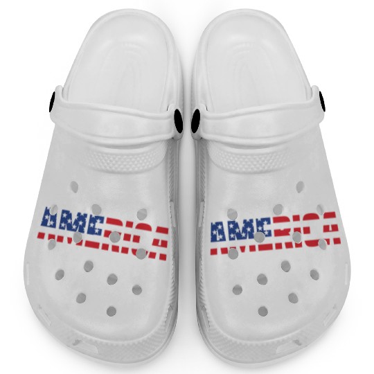 America Will Be Great Again Black Clogs
