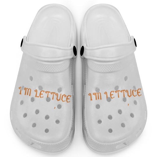 Pretend I'm Lettuce - Halloween Clogs