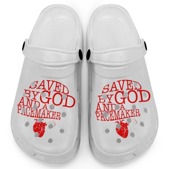 Saved By God And A Pacemaker Clogs, CHD Awareness