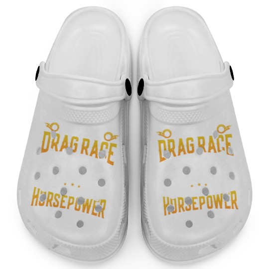 Drag Racing Race Car Old Guys Drag Clogs