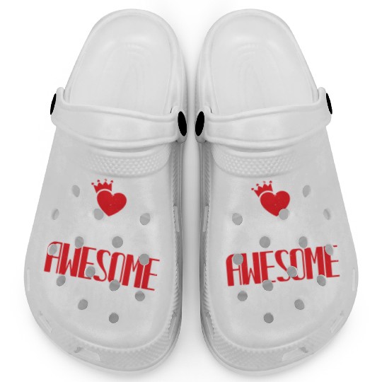 i love my awesome husband Tshirt204 Clogs