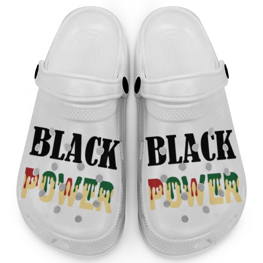 Black Power Clogs