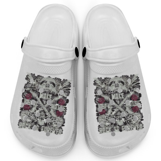 Make a joyful noise with a guitar Clogs