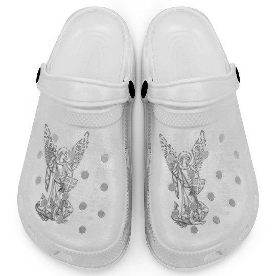 Saint Michael the Archangel Prayer Catholic Tradit Clogs