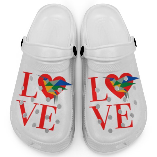 We Love Hummingbird Clogs For Hummingbird lover