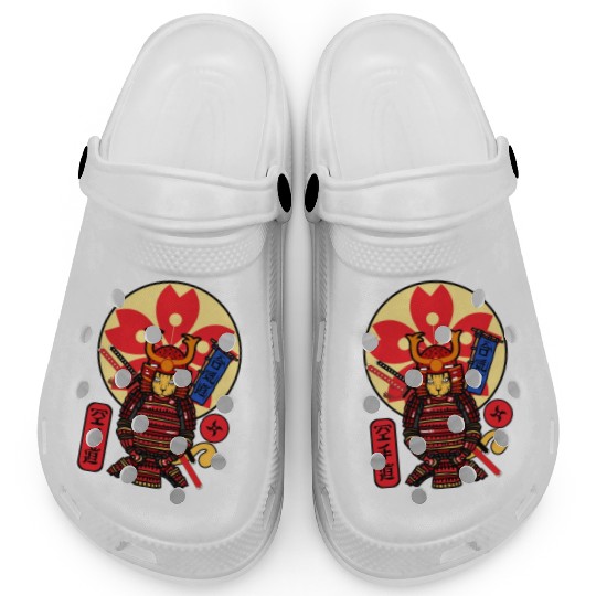 Samurai Cat Clogs