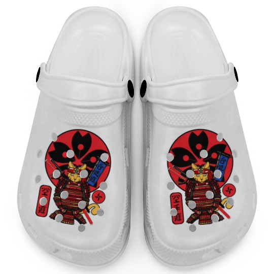 Samurai Cat Clogs