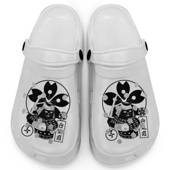 Samurai Cat Clogs
