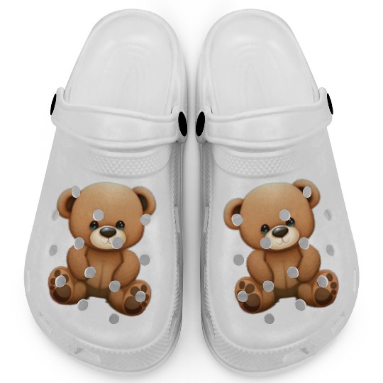 Cute Teddy Bear Clogs