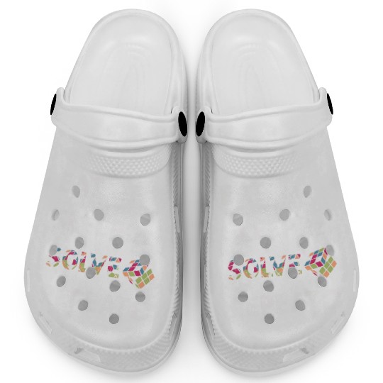 Eat Sleep Solve Repeat Math Speed Cubing Genie Clogs