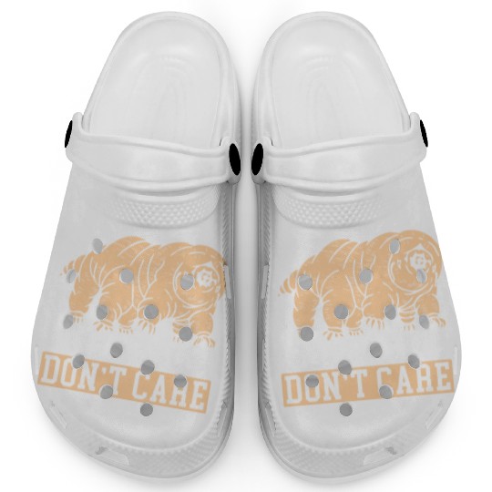 Tardigrade Don't Care Water Bear Biology Clogs