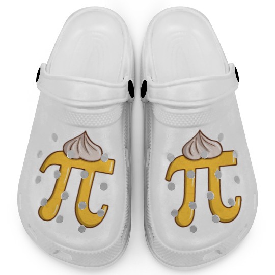 Lemon Meringue Pi - Funny Pi Day Math Teacher Clogs