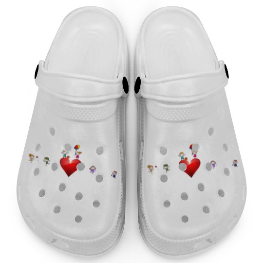 Teacher Assistant Heartbeat Kindergarten Clogs