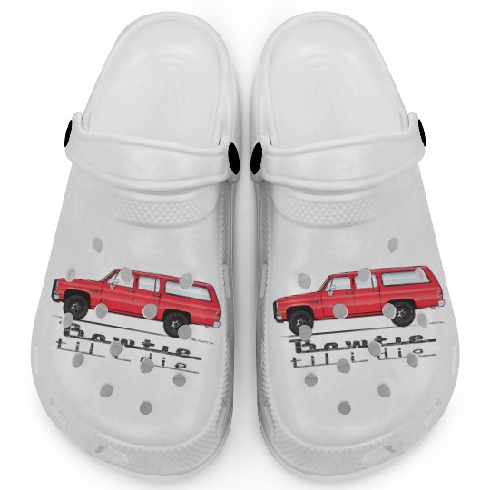 bowtie Cardinal Red Clogs