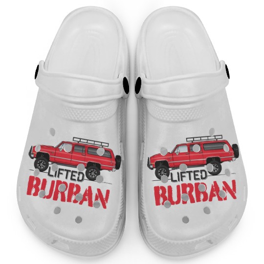 burban Cardinal Red Clogs