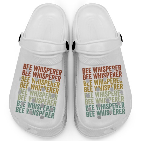 Bee Whisperer Beekeeper Honey Lover Hive Honey Bee Clogs