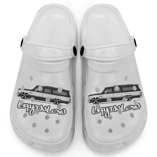 LAYLOW Midnight Black Clogs