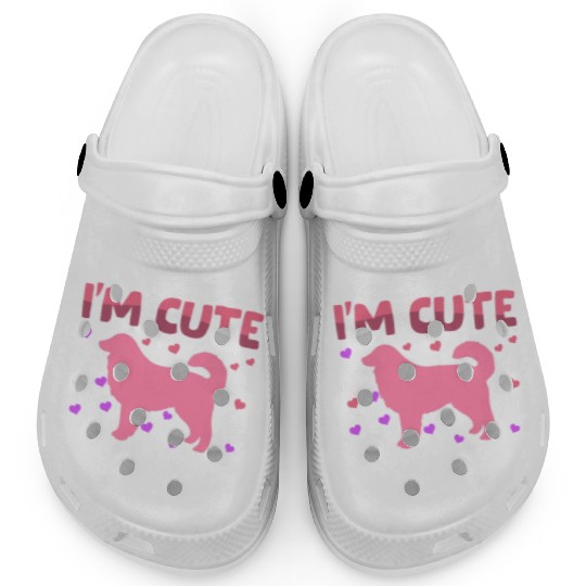 Great Pyrenees Heart Valentine's Day Animal For Clogs