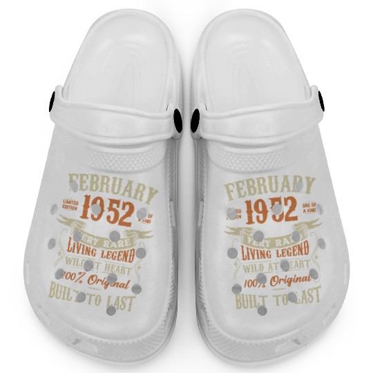 February 1952 Birthday Surprise Clogs