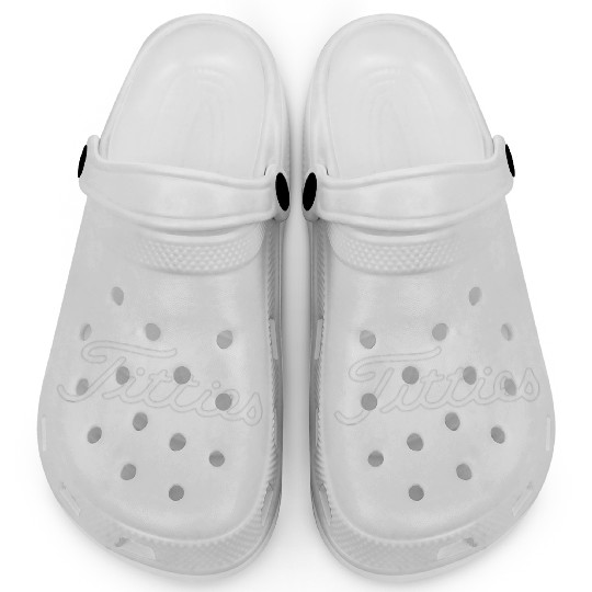 funny golf titties funny saying golfer golfing Clogs