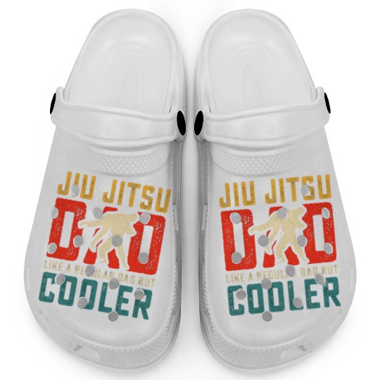 jiu jitsu dad like a regular dad but cooler Clogs