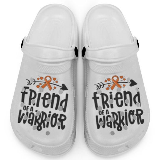 Friend Of A Warrior Lymphoma Leukemia Cancer Clogs