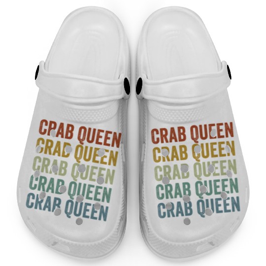 Crab Queen Crab Lover Women Clogs