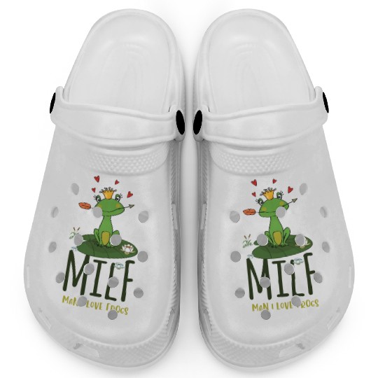 milf man i love frogs Clogs