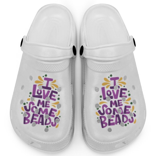 I Love Me Some Beads Clogs