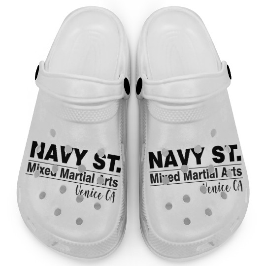 navy st 3 Clogs