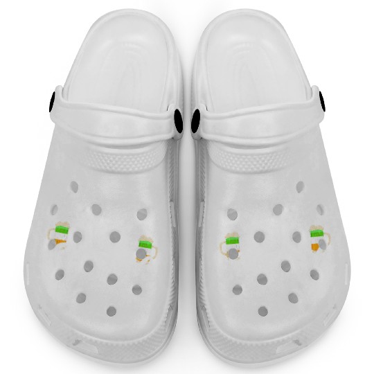 Irish Lasses We Drink They Fall - St Patricks Day Clogs