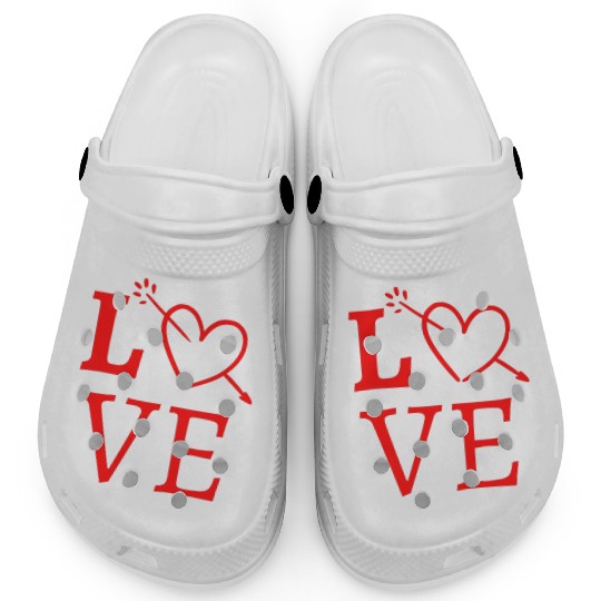 Idée cadeau amour, couple, saint valentin,Love Clogs