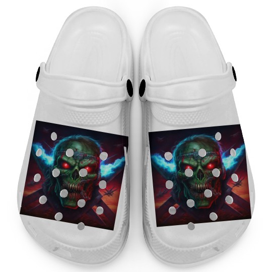 ZOMBIE IRON MAIDEN (version 14) Clogs