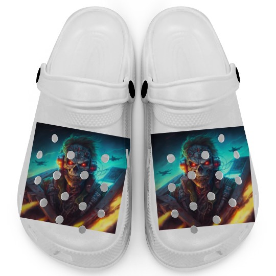 ZOMBIE IRON MAIDEN (version 13) Clogs