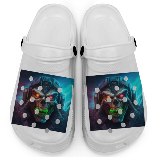 ZOMBIE IRON MAIDEN (version 8) Clogs