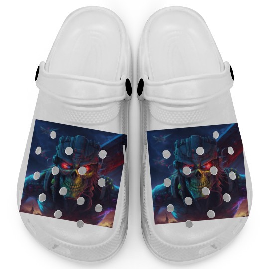 ZOMBIE IRON MAIDEN (version 11) Clogs