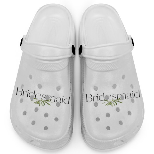 Bridesmaid Olive Branch Clogs