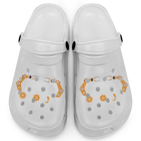 Robot Robotics Engineer Vintage Clogs