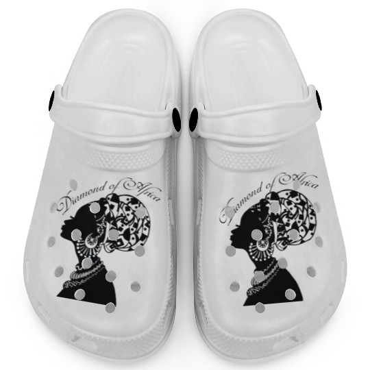 Diamond of Africa black power Clogs