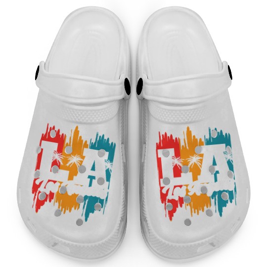 Los Angeles LA California Gift Clogs