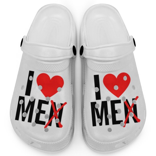 I Love Men I Love Me Clogs