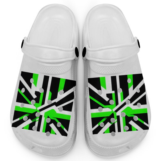 Cyberpunk Inspired Green Theme - Highway Clogs