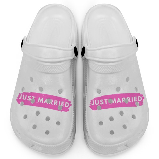 Just Married Clogs