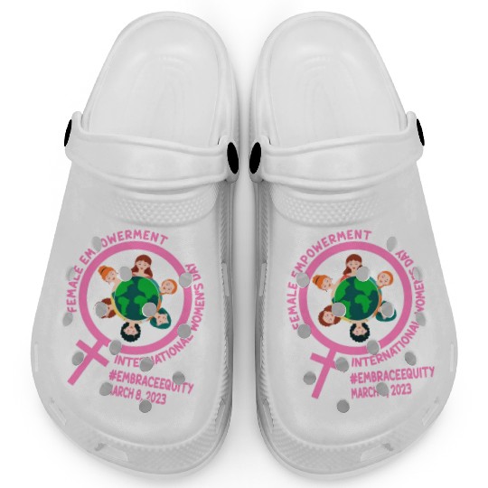 International Women's Day: Empowerment Embrace Equ Clogs