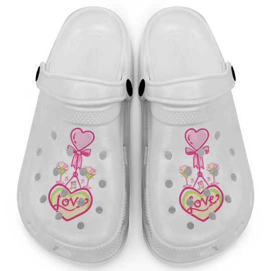 Love - Valentine's day Clogs
