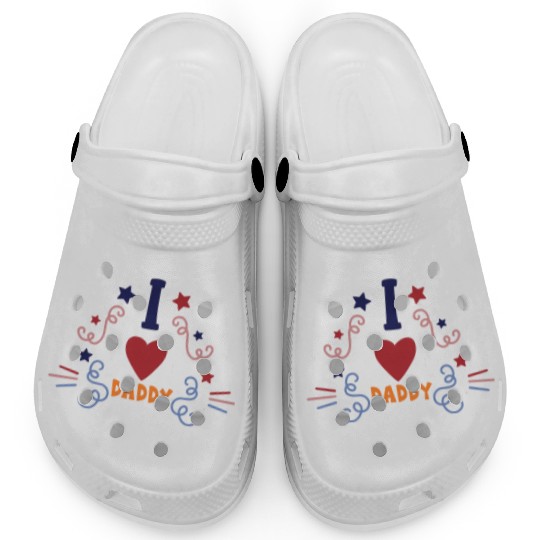 I love daddy 6733 Clogs